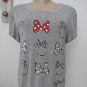 Official Disney Parks Women's Minnie Tee Size S